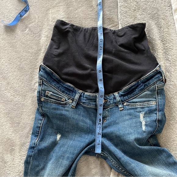 H&M Mama Maternity Over the Belly Skinny Denim Jeans - Picture 8 of 8